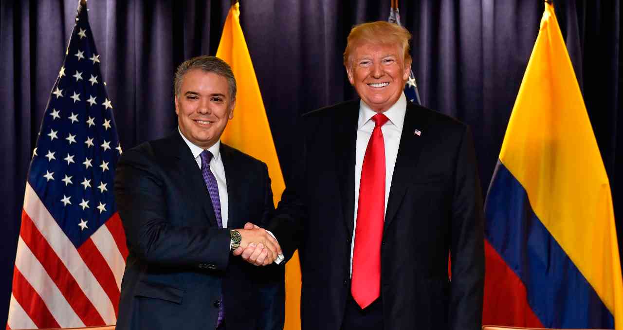 Trump wants big boost in security aid to fight against drug traffic in Colombia