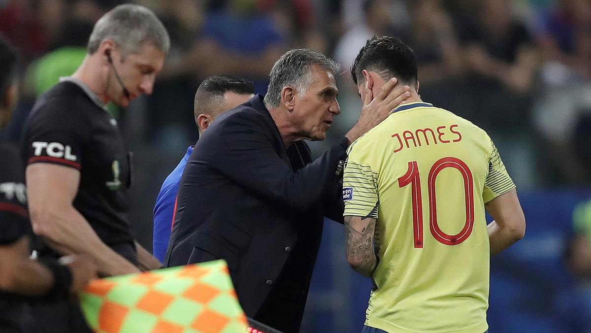 Queiroz out of the Colombian soccer team after poor results