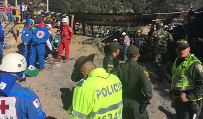 Luto en Boyacá: Explosión deja 12 mineros muertos